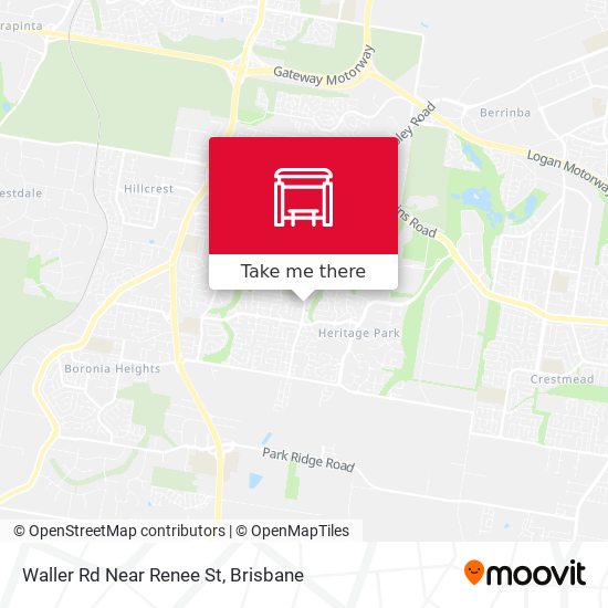Waller Rd Near Renee St map
