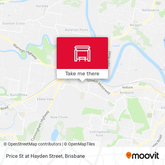 Price St at Hayden Street map