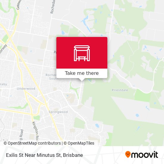Exilis St Near Minutus St map