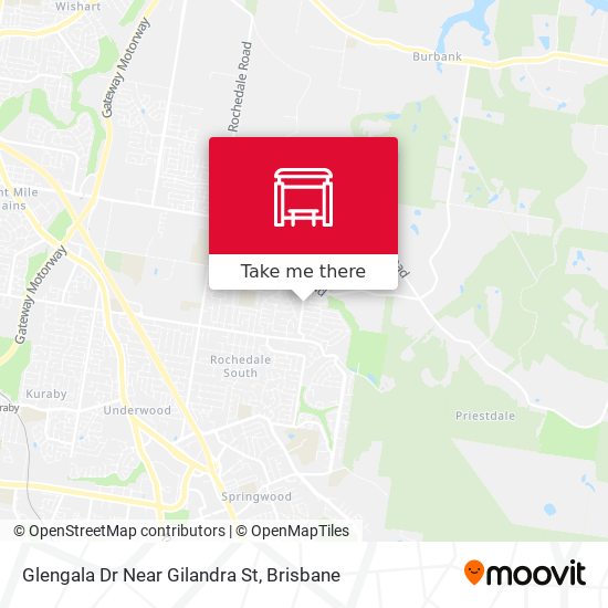 Glengala Dr Near Gilandra St map