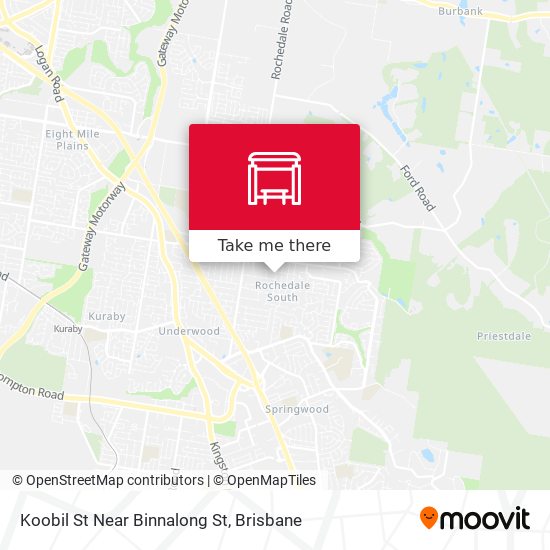 Koobil St Near Binnalong St map