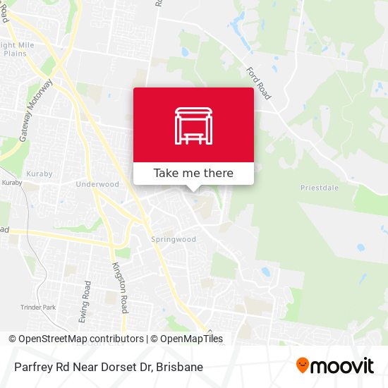 Parfrey Rd Near Dorset Dr map
