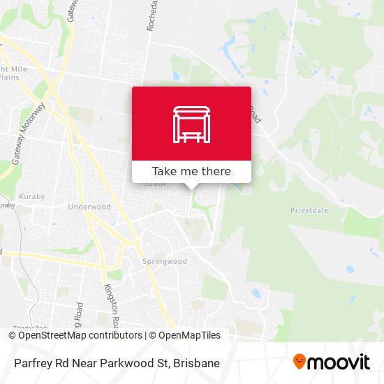 Parfrey Rd Near Parkwood St map