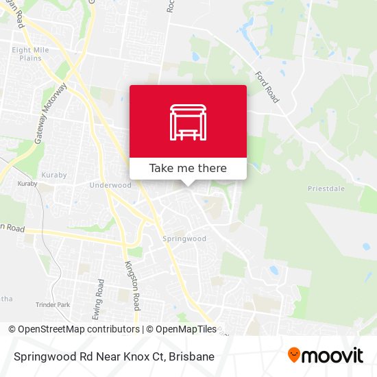Springwood Rd Near Knox Ct map