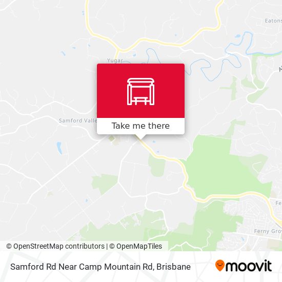 Samford Rd Near Camp Mountain Rd map