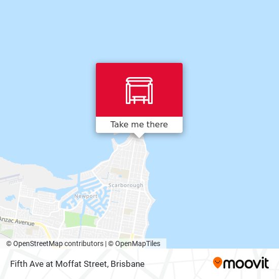 Fifth Ave at Moffat Street map