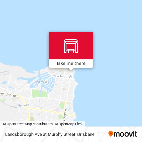 Landsborough Ave at Murphy Street map