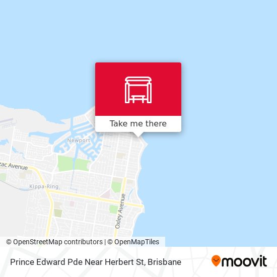Prince Edward Pde Near Herbert St map
