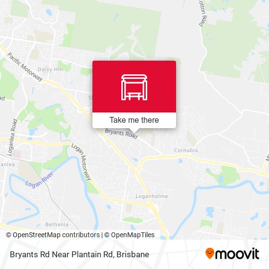Bryants Rd Near Plantain Rd map