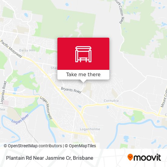 Plantain Rd Near Jasmine Cr map