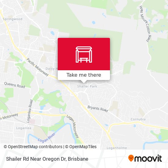 Shailer Rd Near Oregon Dr map