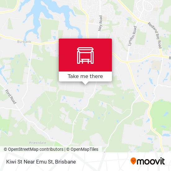 Kiwi St Near Emu St map