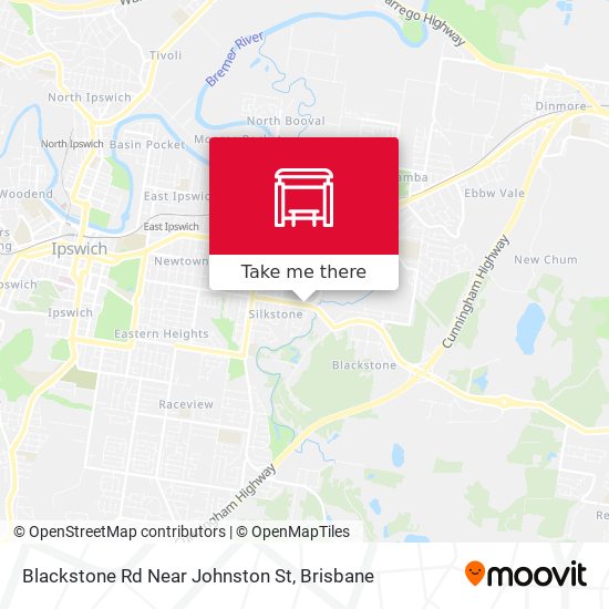 Blackstone Rd Near Johnston St map