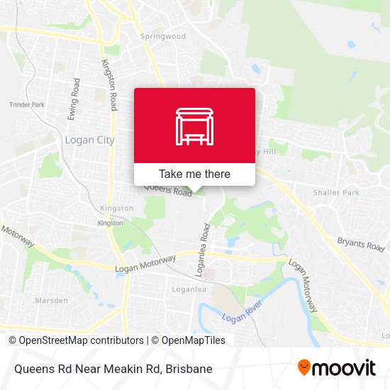 Queens Rd Near Meakin Rd map