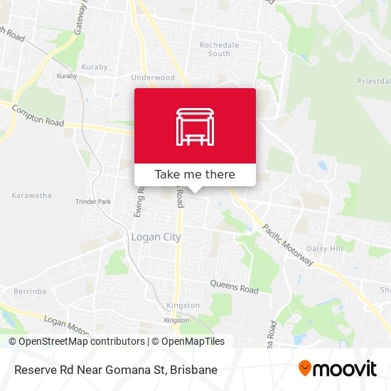 Reserve Rd Near Gomana St map