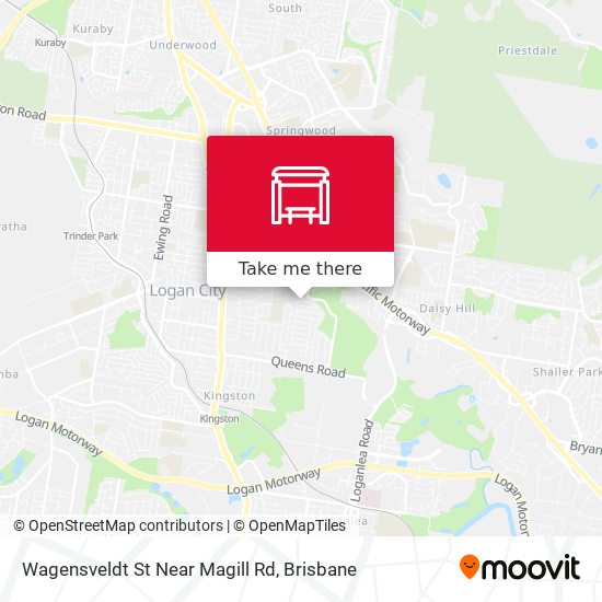 Wagensveldt St Near Magill Rd map