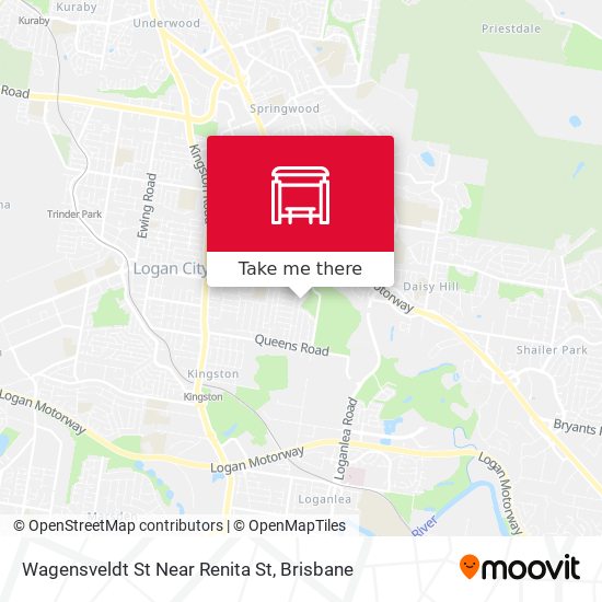 Wagensveldt St Near Renita St map