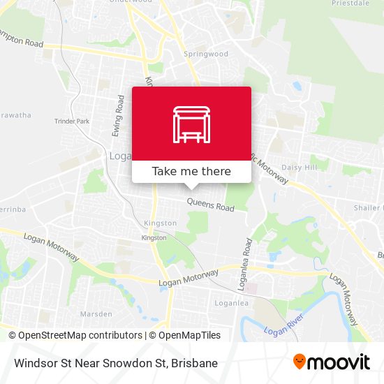 Windsor St Near Snowdon St map