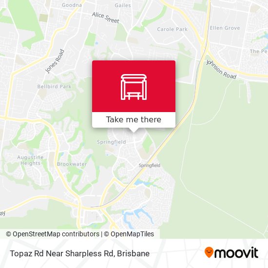Topaz Rd Near Sharpless Rd map