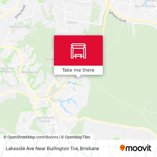 Lakeside Ave Near Burlington Tce map