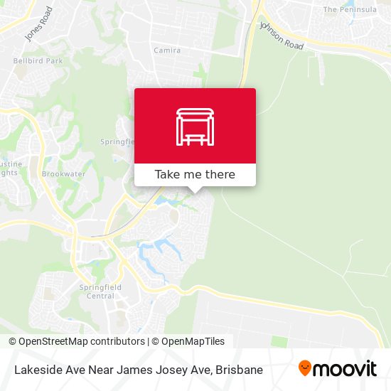 Lakeside Ave Near James Josey Ave map