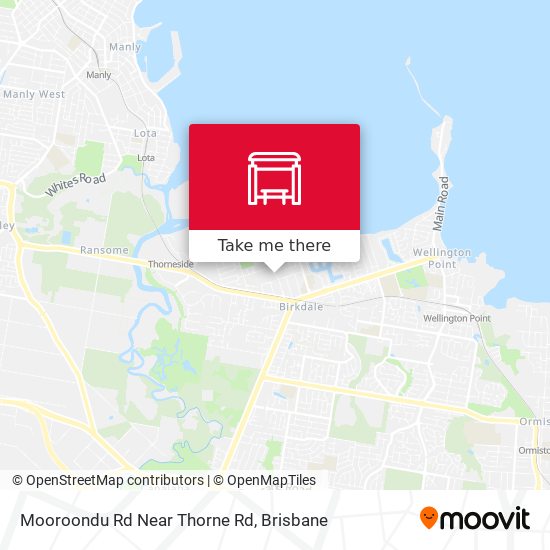 Mooroondu Rd Near Thorne Rd map