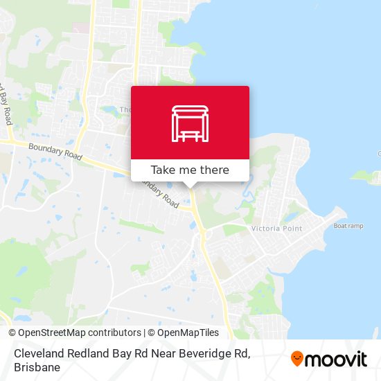 Cleveland Redland Bay Rd Near Beveridge Rd map