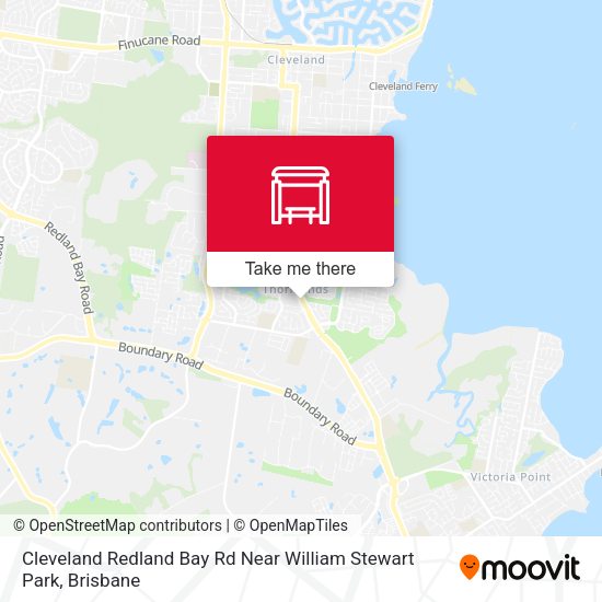 Cleveland Redland Bay Rd Near William Stewart Park map