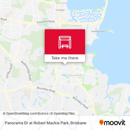 Panorama Dr at Robert Mackie Park map