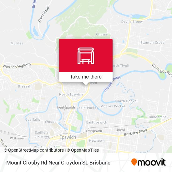 Mount Crosby Rd Near Croydon St map