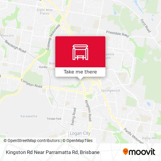 Kingston Rd Near Parramatta Rd map