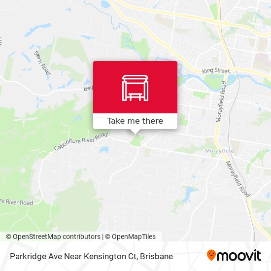 Parkridge Ave Near Kensington Ct map