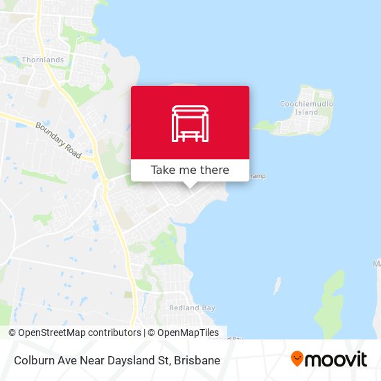 Colburn Ave Near Daysland St map