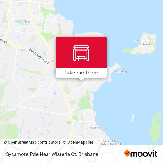 Sycamore Pde Near Wisteria Ct map