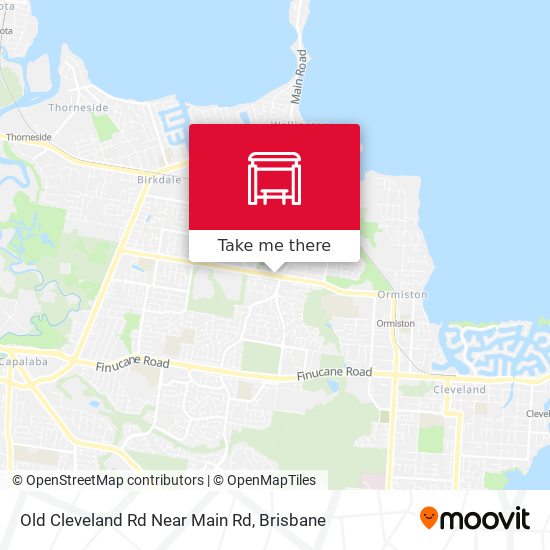 Old Cleveland Rd Near Main Rd map