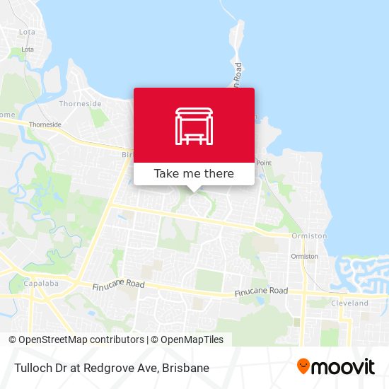 Tulloch Dr at Redgrove Ave map