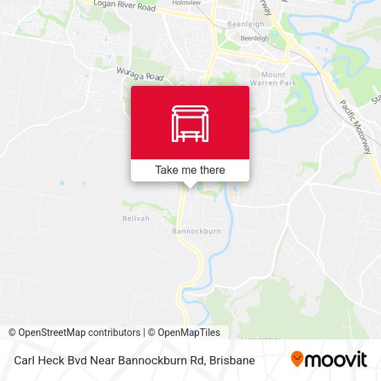 Carl Heck Bvd Near Bannockburn Rd map