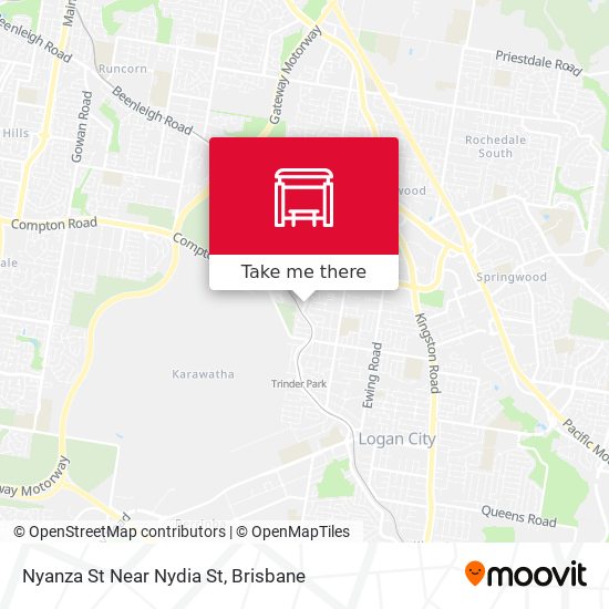 Nyanza St Near Nydia St map