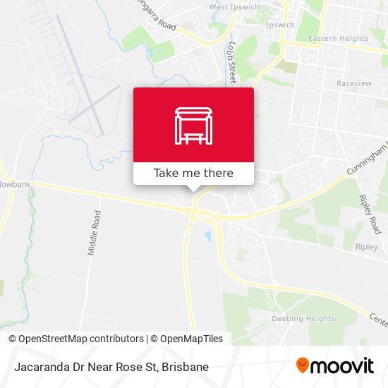 Jacaranda Dr Near Rose St map