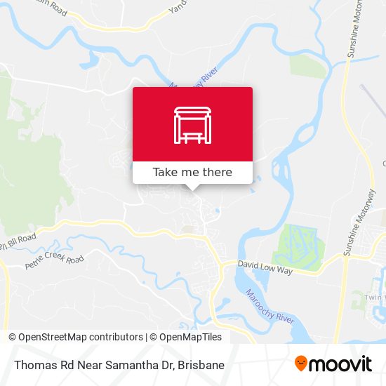 Thomas Rd Near Samantha Dr map
