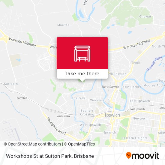 Workshops St at Sutton Park map