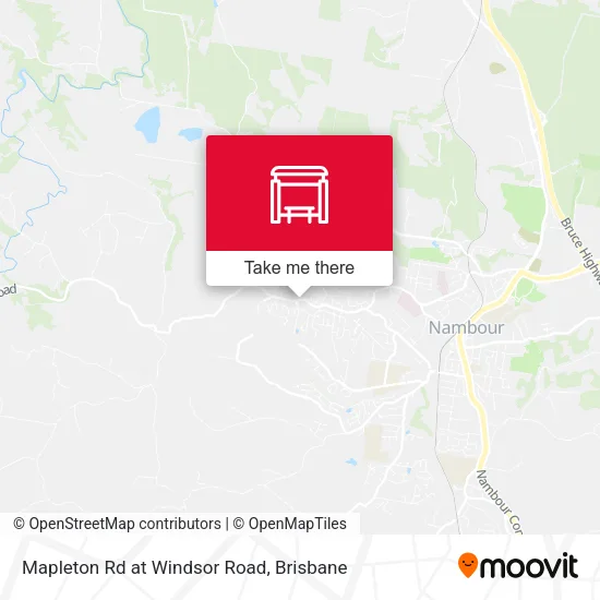 Mapleton Rd at Windsor Road map