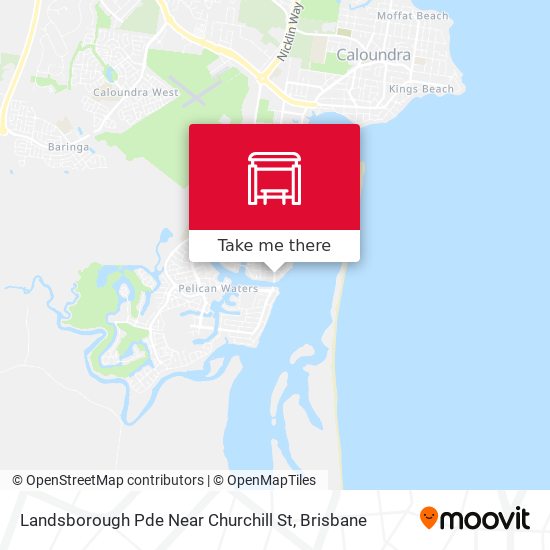 Landsborough Pde Near Churchill St map