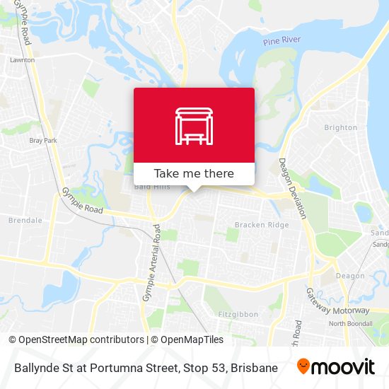 Ballynde St at Portumna Street, Stop 53 map
