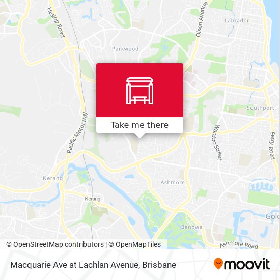 Macquarie Ave at Lachlan Avenue map