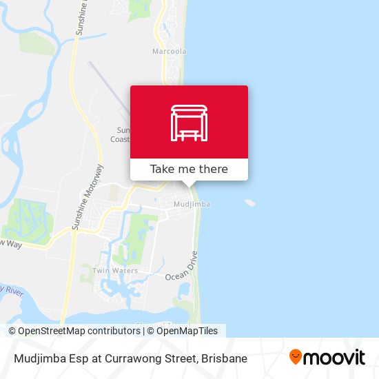 Mudjimba Esp at Currawong Street map
