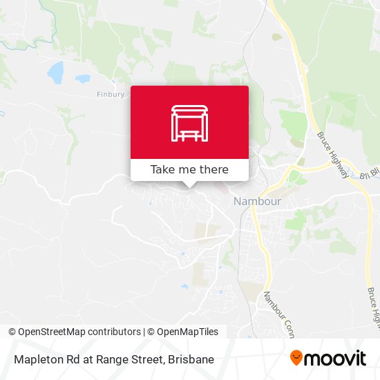 Mapleton Rd at Range Street map