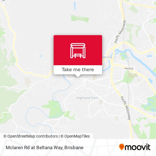 Mclaren Rd at Beltana Way map