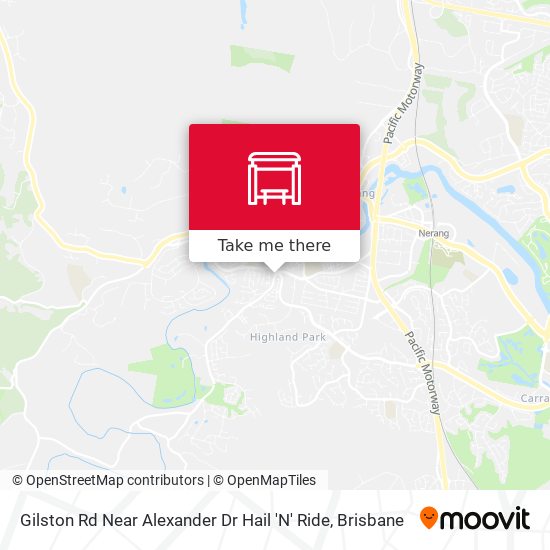 Gilston Rd Near Alexander Dr Hail 'N' Ride map