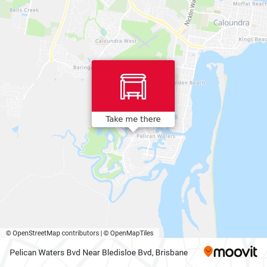 Pelican Waters Bvd Near Bledisloe Bvd map
